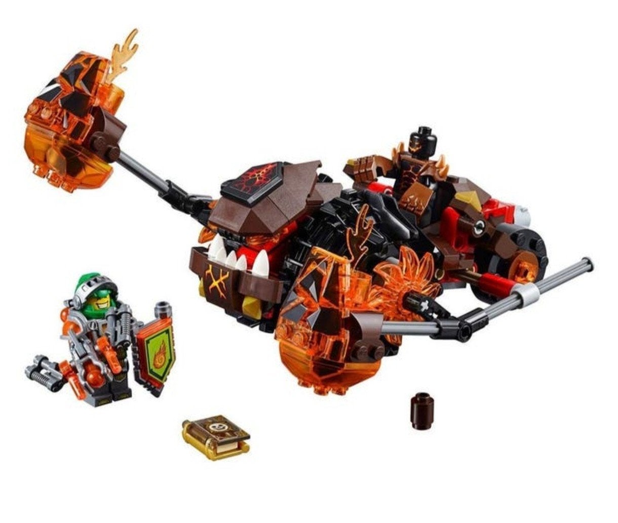 Lego Nexo Knights 70313 Moltor's Lavastamper, Compleet, Gebruikt, Lego, Ophalen of Verzenden