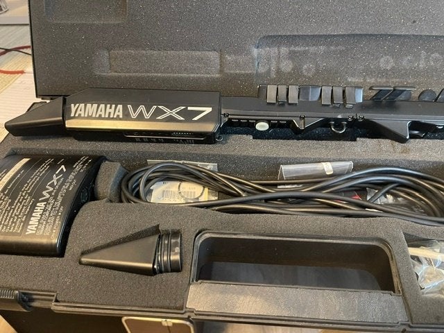 Yamaha WX7, Ophalen of Verzenden, Gebruikt, Overige typen, Met koffer
