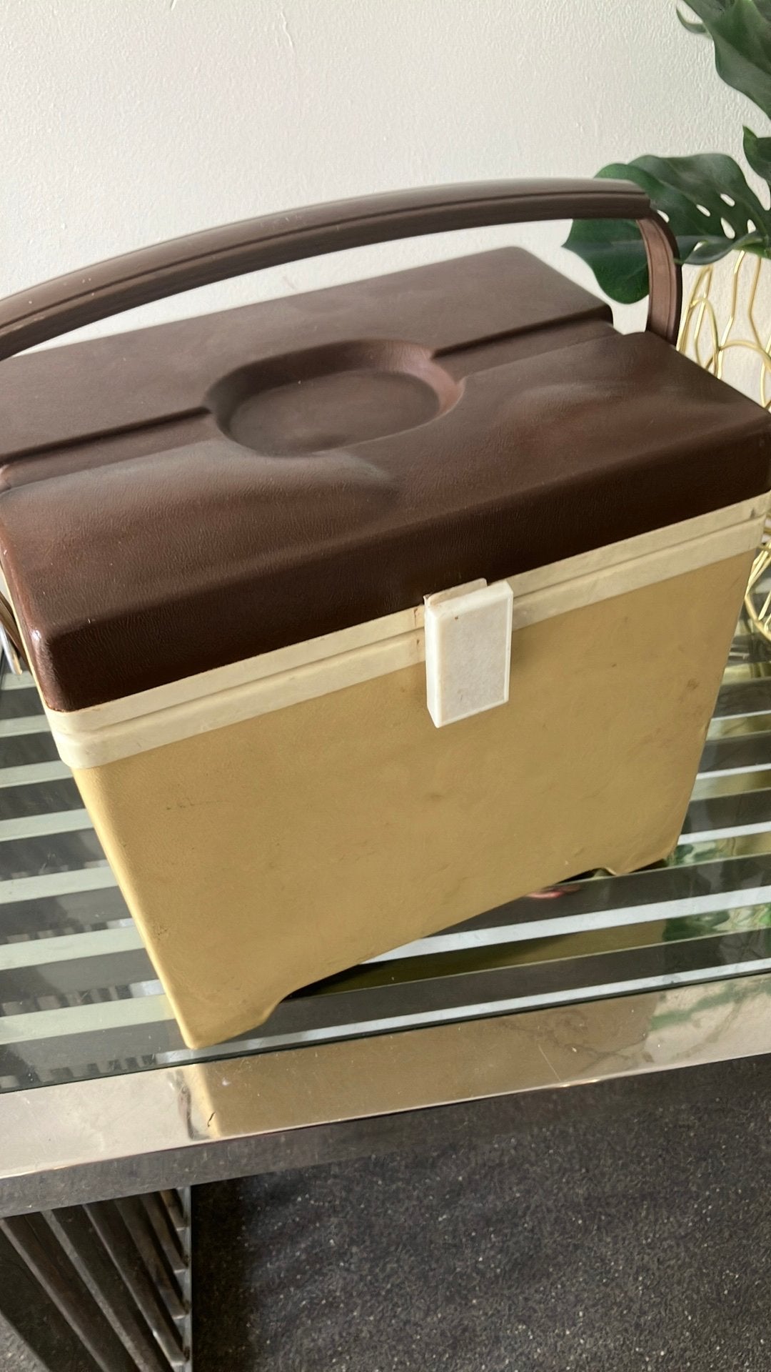 Retro vintage Frigitote koelbox, Ophalen, Zo goed als nieuw, Koelelement