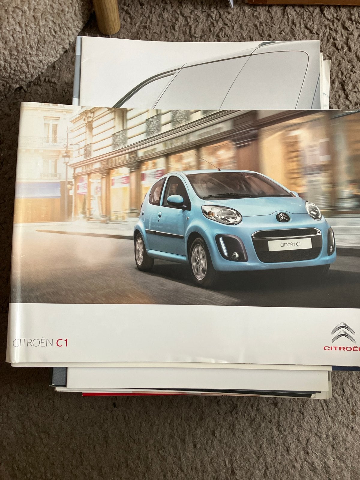 Citroën C1 Brochure - Handleiding, Ophalen of Verzenden, Zo goed als nieuw, Citroën