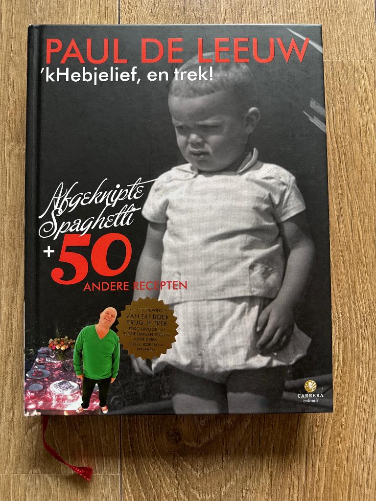 Kookboek van Paul de Leeuw, Ophalen of Verzenden, Zo goed als nieuw