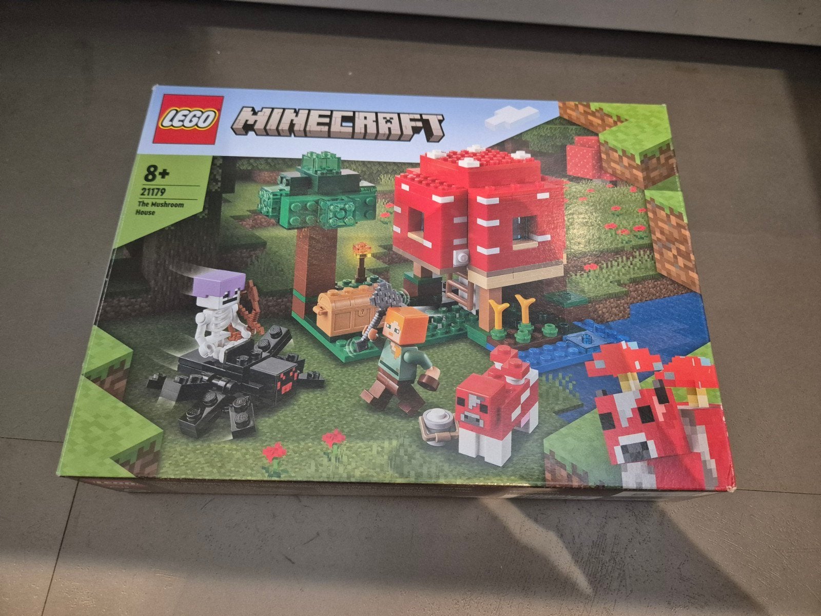 LEGO Minecraft 21179 Het Paddenstoelhuis, Kinderen en Baby's, Ophalen, Zo goed als nieuw