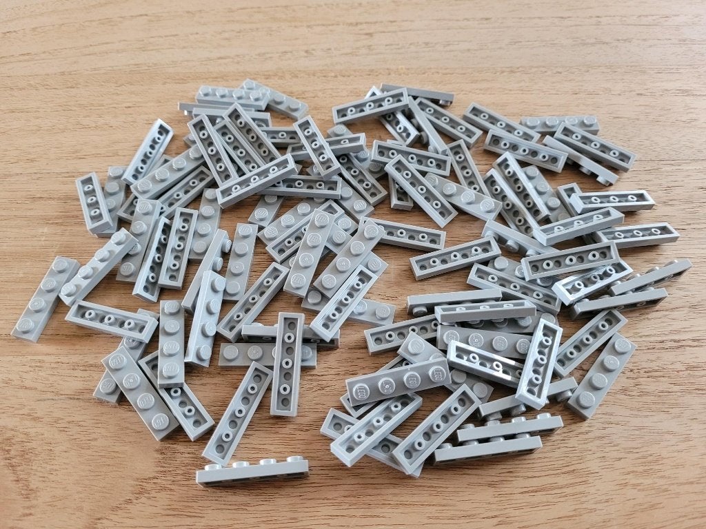 Partij J545=100x Nieuwe Lego plaatjes 1x4 (Meerdere setjes)