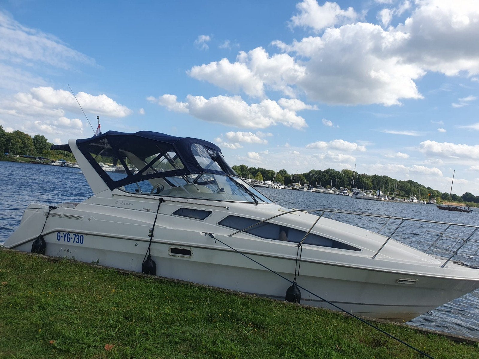 te  koop  bayliner 2855 bj1998, 9 m, Zo goed als nieuw, Polyester, Bayliner