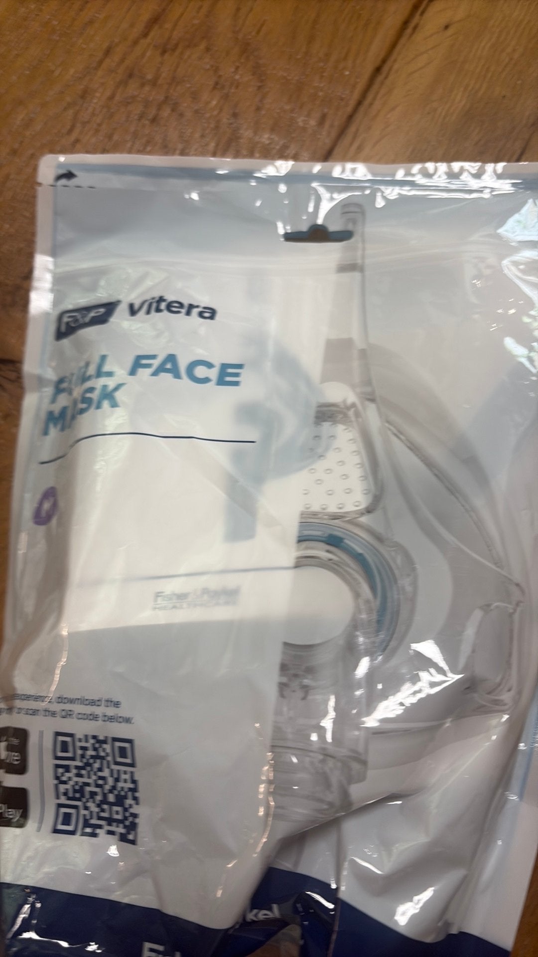 Full face mask vitera, Ophalen of Verzenden, Zo goed als nieuw