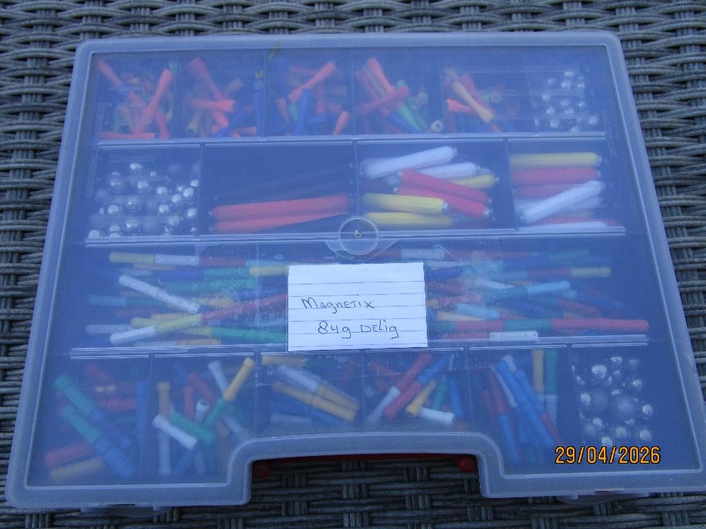 Magnetix in box, Ophalen of Verzenden, Gebruikt