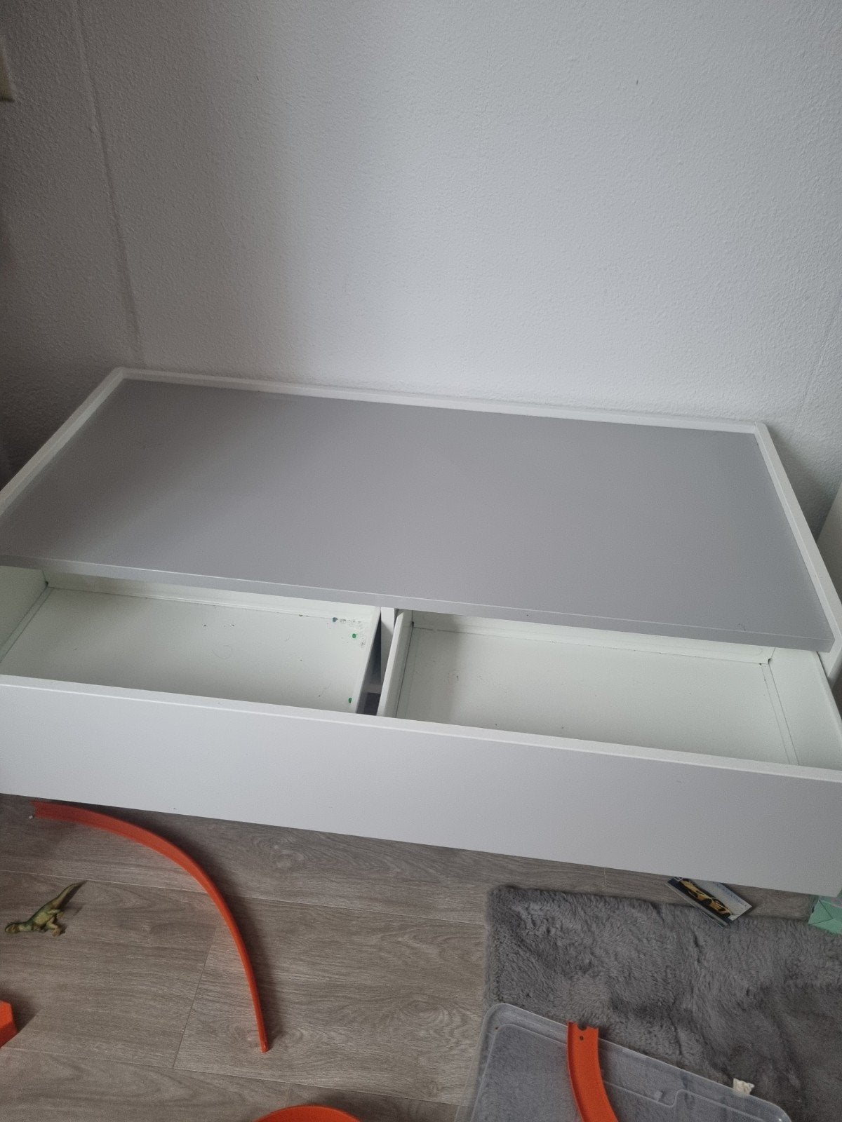 IKEA DUNDRA speeltafel met opbergruimte, Ophalen, Gebruikt