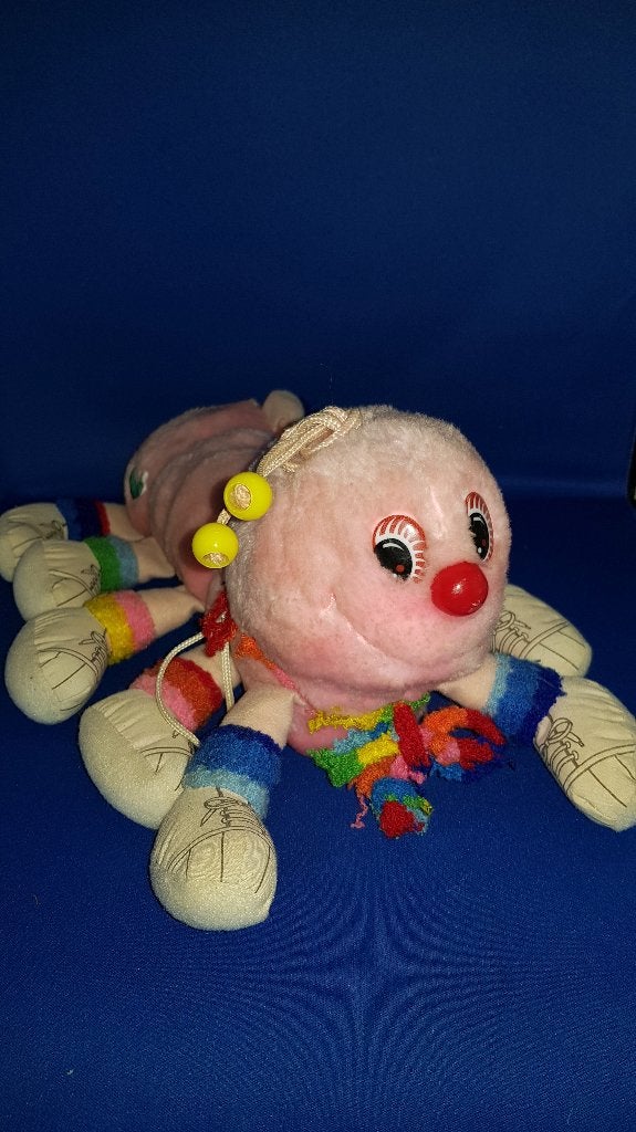 Lots-a-leggggggs, vintage roze Lots a Legs 32cm. 4A40, Tweedehands verkoop, Tweedehands verkoop, Gebruikt, Overige typen
