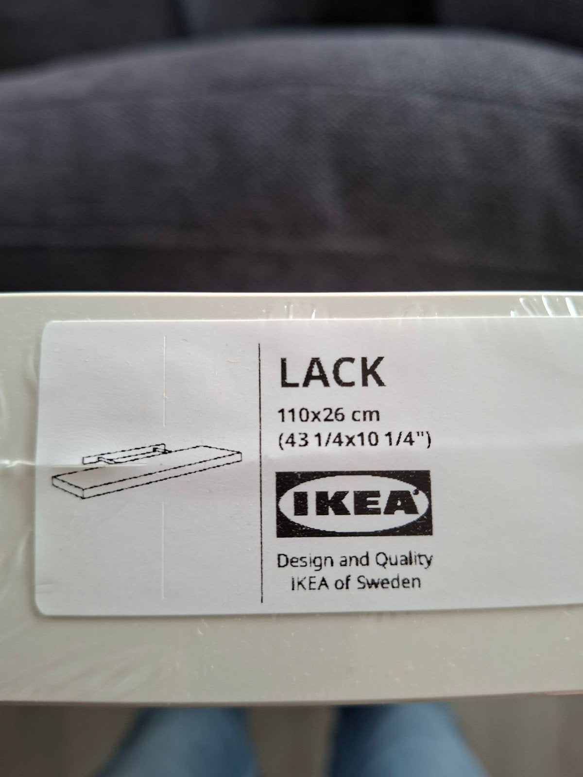 Nieuwe IKEA LACK wandplank 110x26 cm, Ophalen, Nieuw