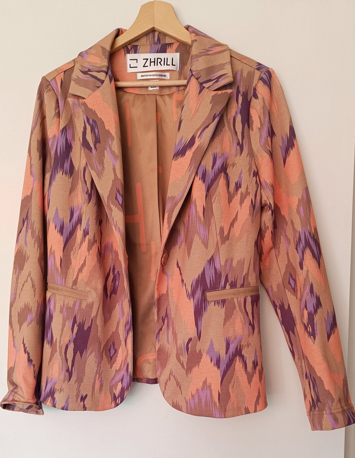 Zhrill blazer en broek set - Zo goed als nieuw, Kostuum of Pak, Meerkleurig, Ophalen of Verzenden, Zo goed als nieuw