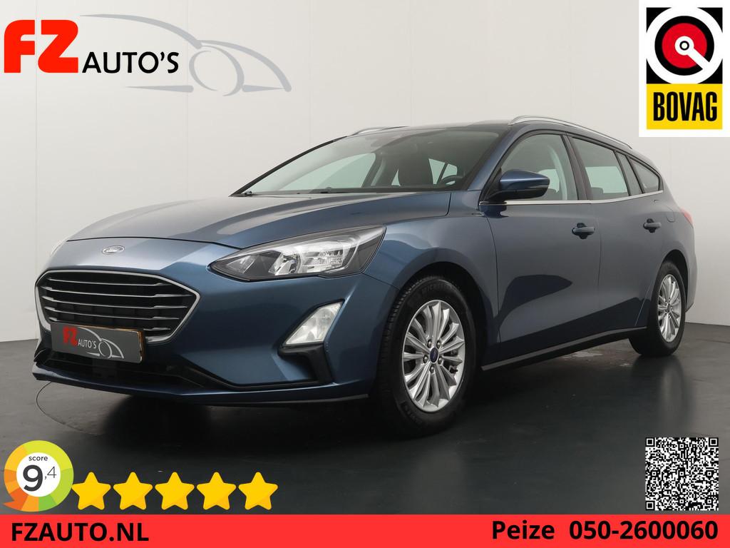 Ford Focus Wagon 1.0 EcoBoost Titanium Business - Navigatie, Auto's, Ford, Bedrijf, Te koop, Focus, ABS, Airbags, Airconditioning