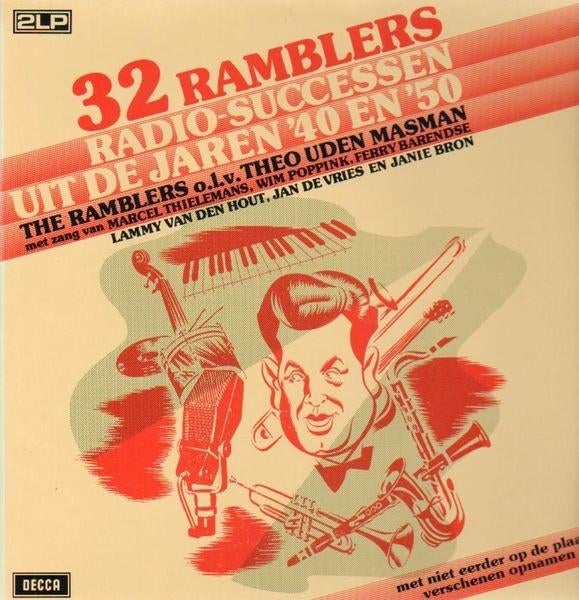 dubbel L.P (1983) the Ramblers - 32 Ramblers Radio Successen, Cd's en Dvd's, Vinyl | Jazz en Blues, Gebruikt, 1980 tot heden, Ophalen of Verzenden