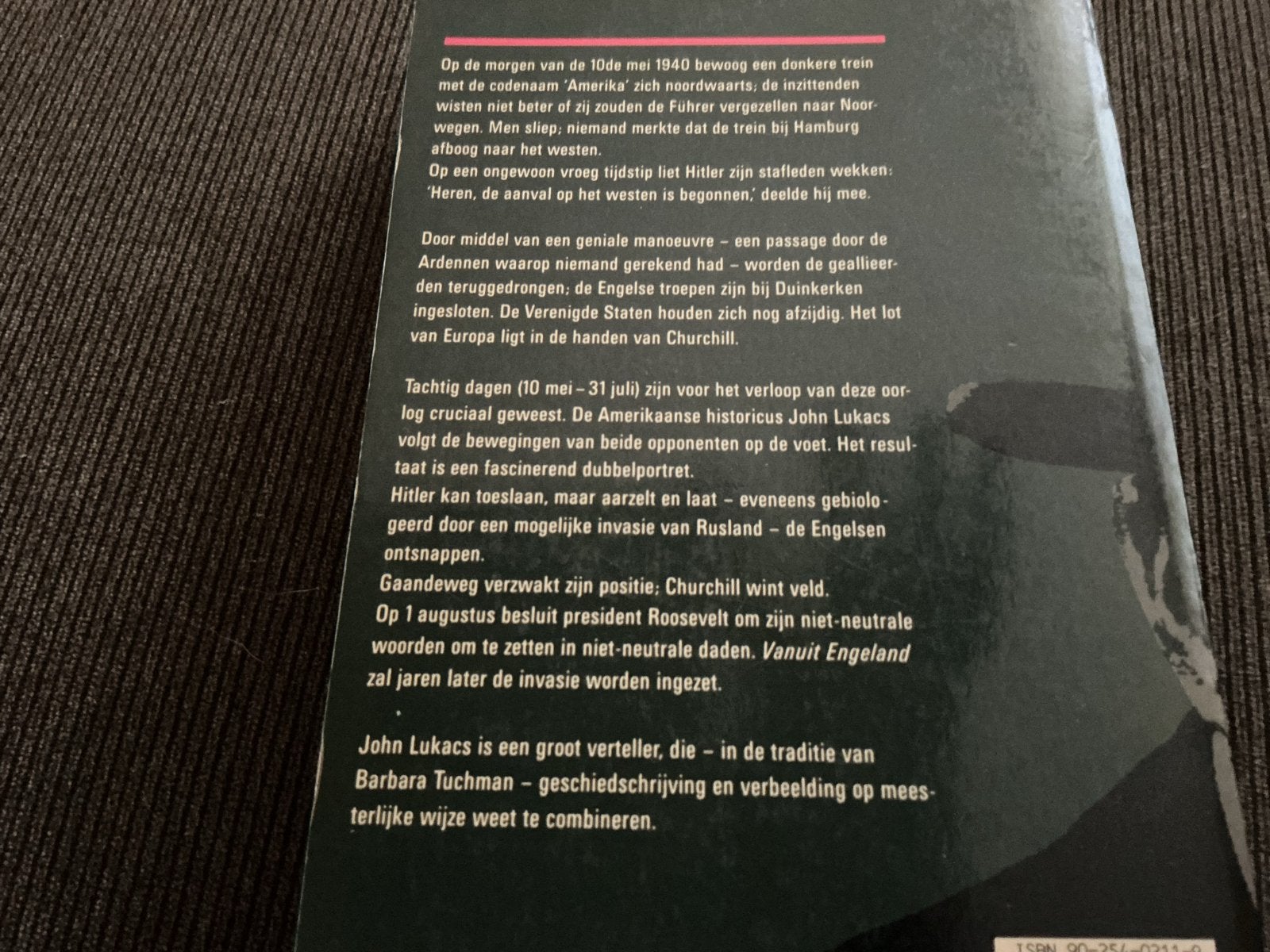 De Krachtmeting: Churchill en Hitler in WOII, Ophalen of Verzenden, Tweede Wereldoorlog, Gelezen, Algemeen