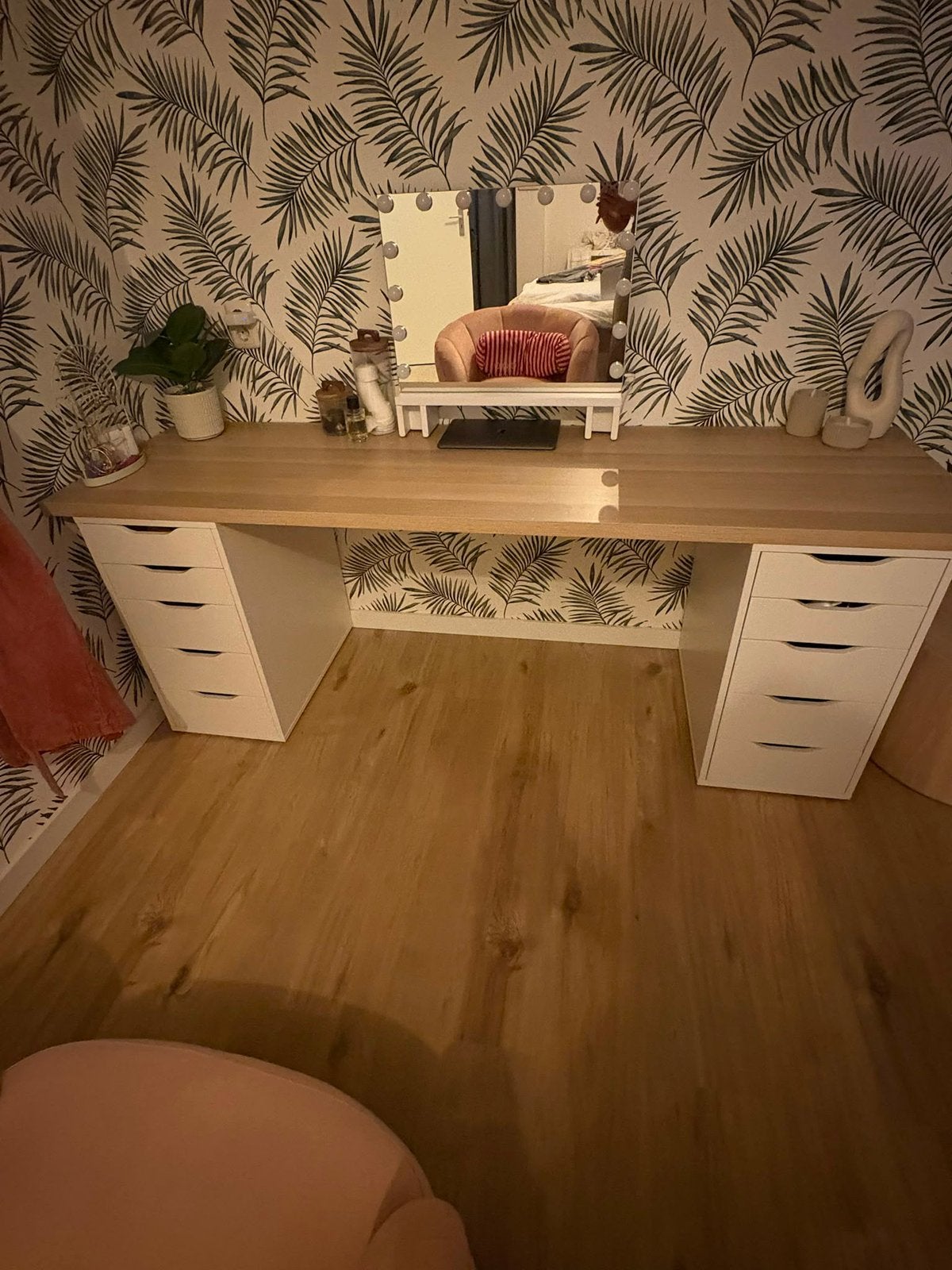 Bureau, Ophalen, 200 cm of meer, Zo goed als nieuw, 25 tot 50 cm