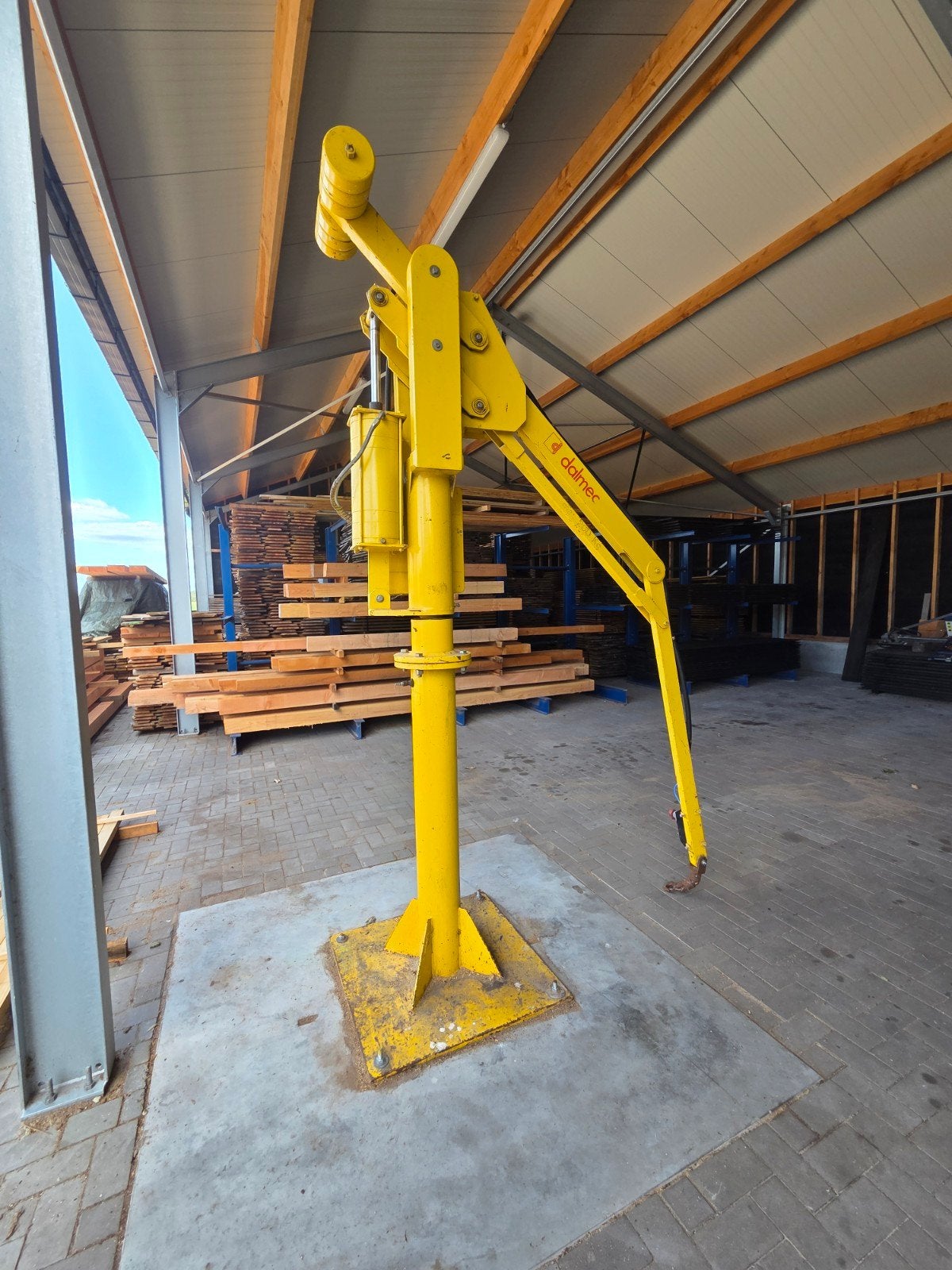 Dalmec tilhulp ballancer Partner 200 kg, Ophalen