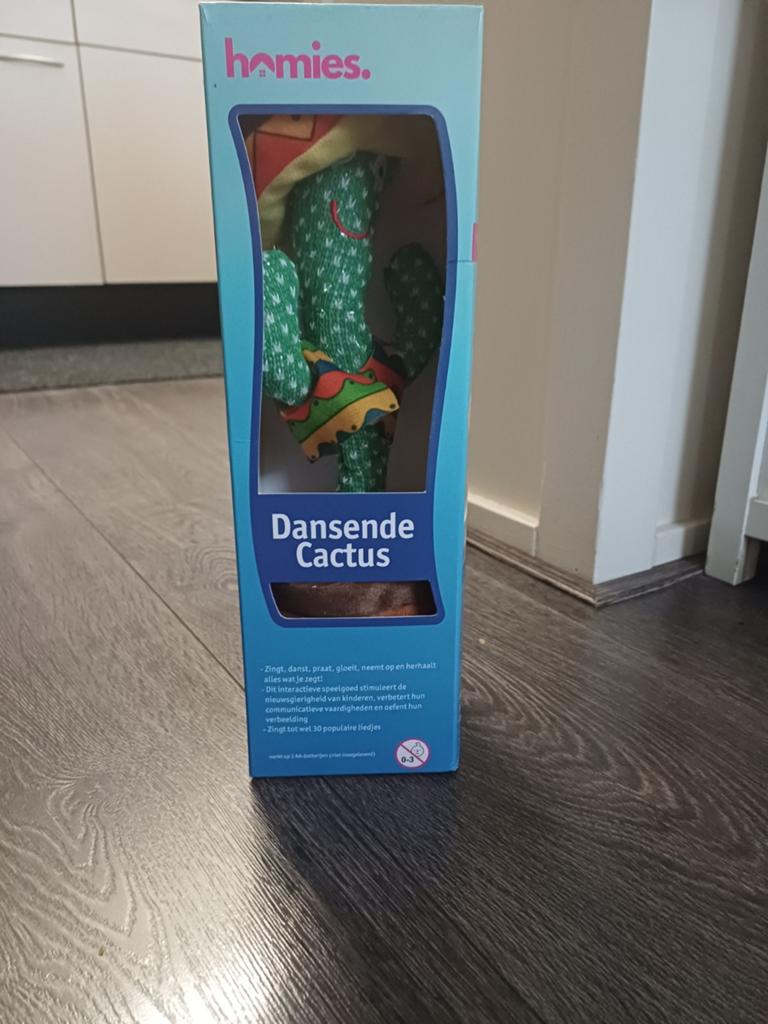Dansende Cactus Homies - Zingt, danst, praat, gloeit, Ophalen of Verzenden, Nieuw, Jongen of Meisje