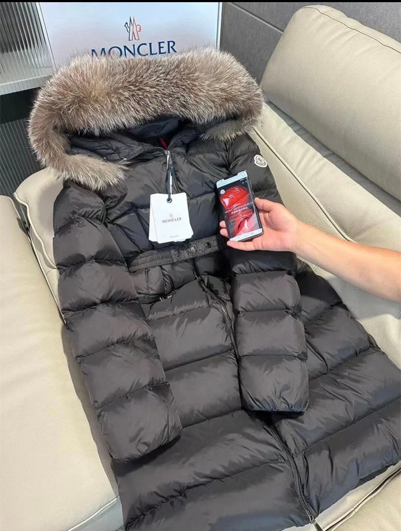 Moncler jas dames nieuw, Ophalen of Verzenden, Nieuw, Zwart
