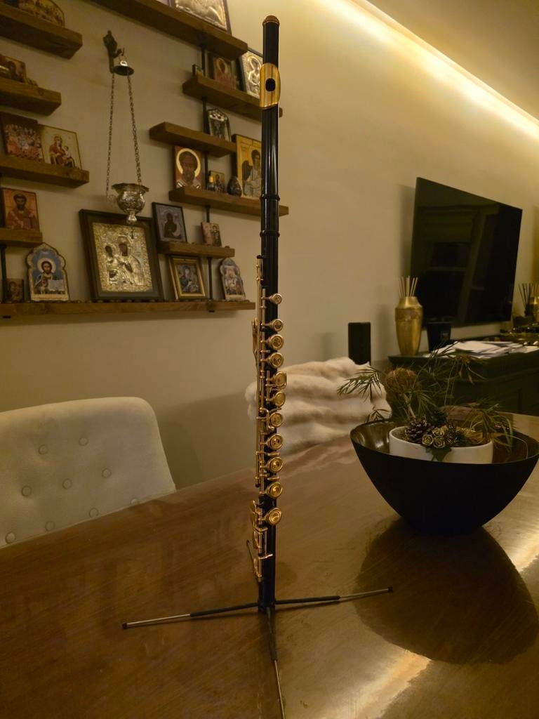 Elegante fluit JUST FLAUTES, Muziek en Instrumenten, Blaasinstrumenten | Dwarsfluiten en Piccolo's, Ophalen of Verzenden, Zo goed als nieuw