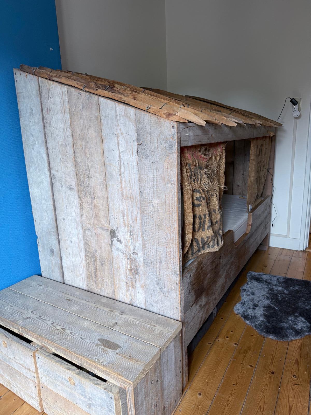 Steigerhouten jongenskamer, Ophalen, 180 cm of meer, 85 tot 100 cm