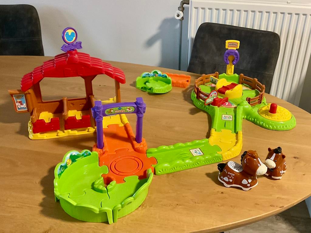 Vtech : Zoef Zoef - Manege met paard en veulen, Kinderen en Baby's, Speelgoed | Vtech, Ophalen, Gebruikt
