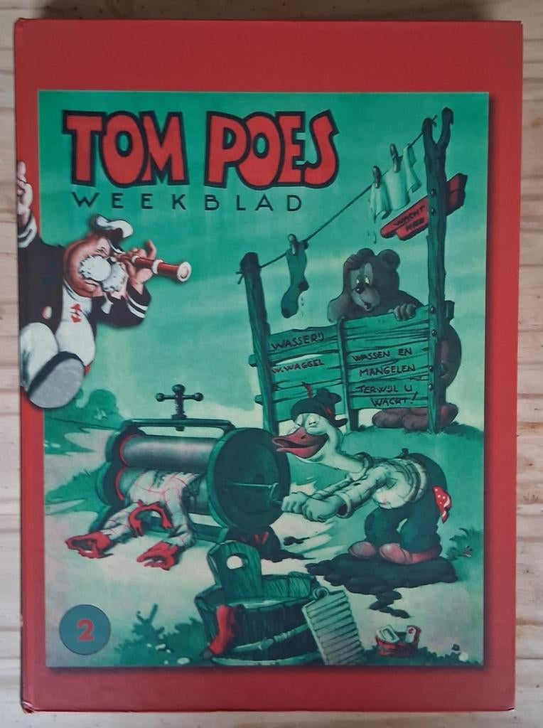 Tom Poes Weekblad Bundel 2 - Klassieke Stripverhalen, Boeken, Stripboeken, Eén stripboek, Verzenden, Zo goed als nieuw, Marten Toonder