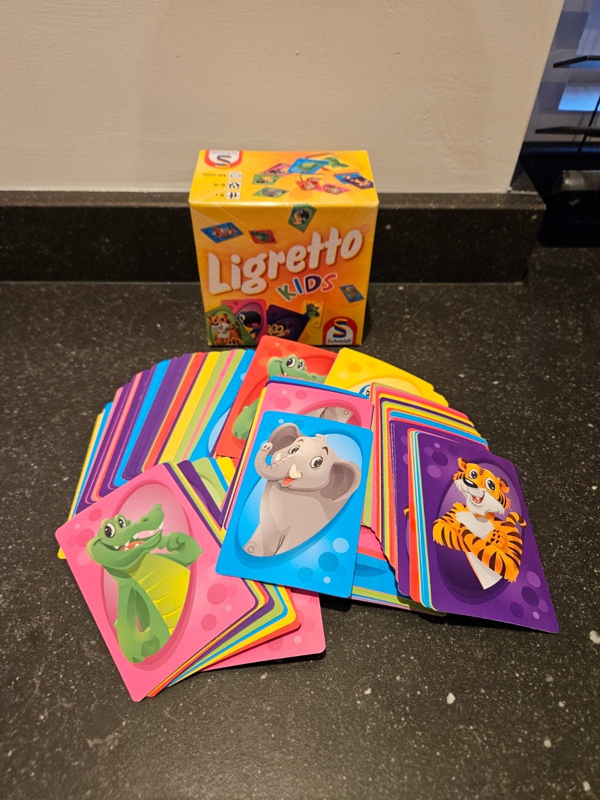 Ligretto Kids Kaartspel, Ophalen of Verzenden, Zo goed als nieuw, Schmidt