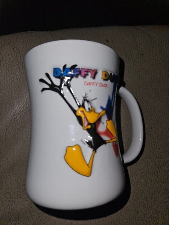 Daffy Duck Looney Tunes Warner Bros. Movie World Mok, Ophalen of Verzenden, Zo goed als nieuw