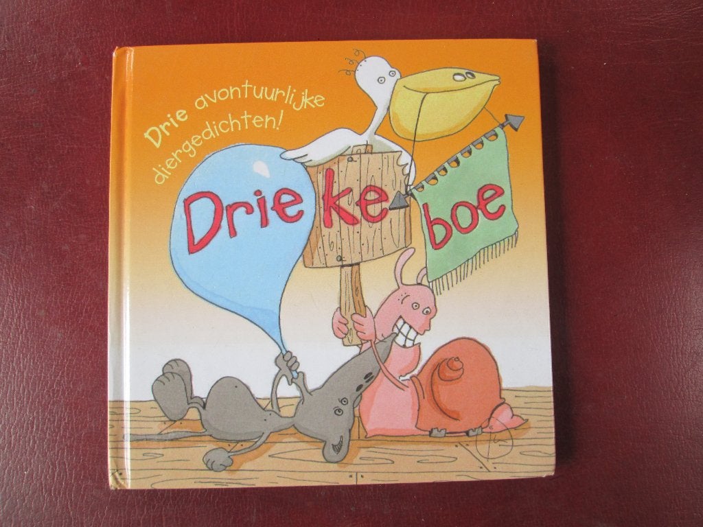 Driekeboe, Drie avontuurlijke Diergedichten! door M. de Rave, Boeken, Fictie algemeen, Jongen of Meisje, Ophalen of Verzenden