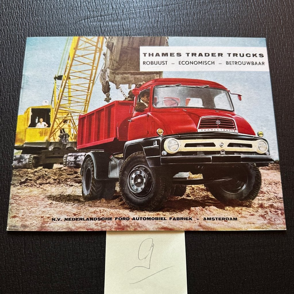 #9) FORD Thames Trader - 1961, Verzenden, Gelezen, Ford