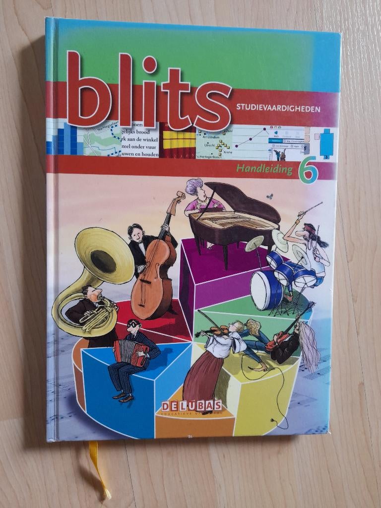 BLITS HANDLEIDING STUDIEVAARDIGHEDEN GROEP 6, Boeken, Ophalen of Verzenden, Zo goed als nieuw, Overige niveaus, Nederlands