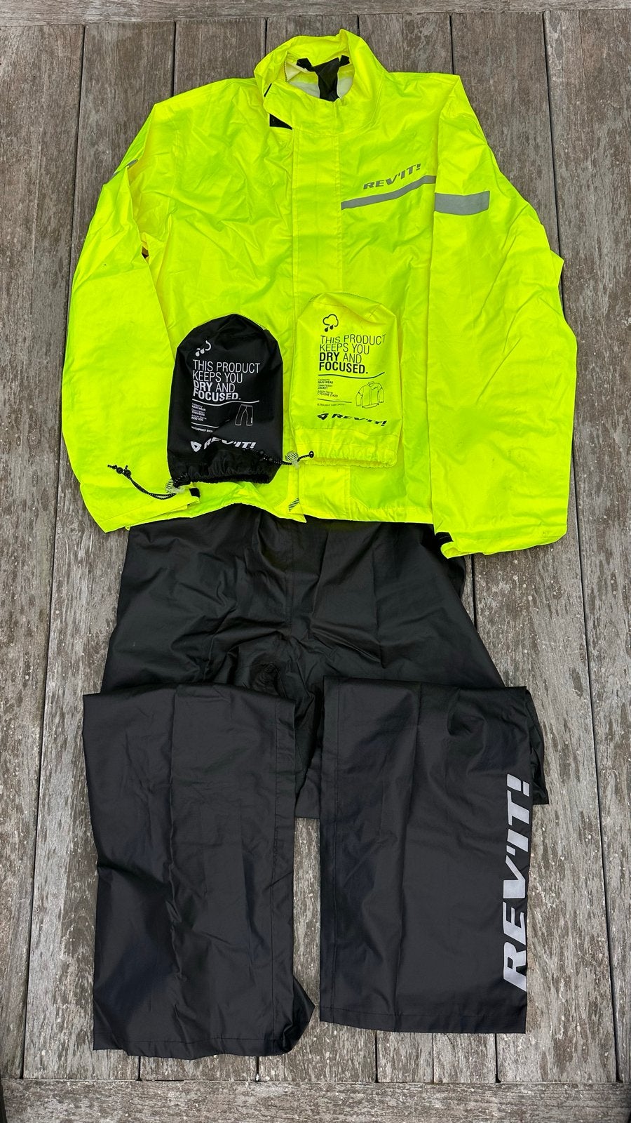 REV'IT! Cyclone 2 H2O regenpak (jas en broek), Motoren, Kleding | Motorkleding, Ophalen of Verzenden, Nieuw zonder kaartje, Dames