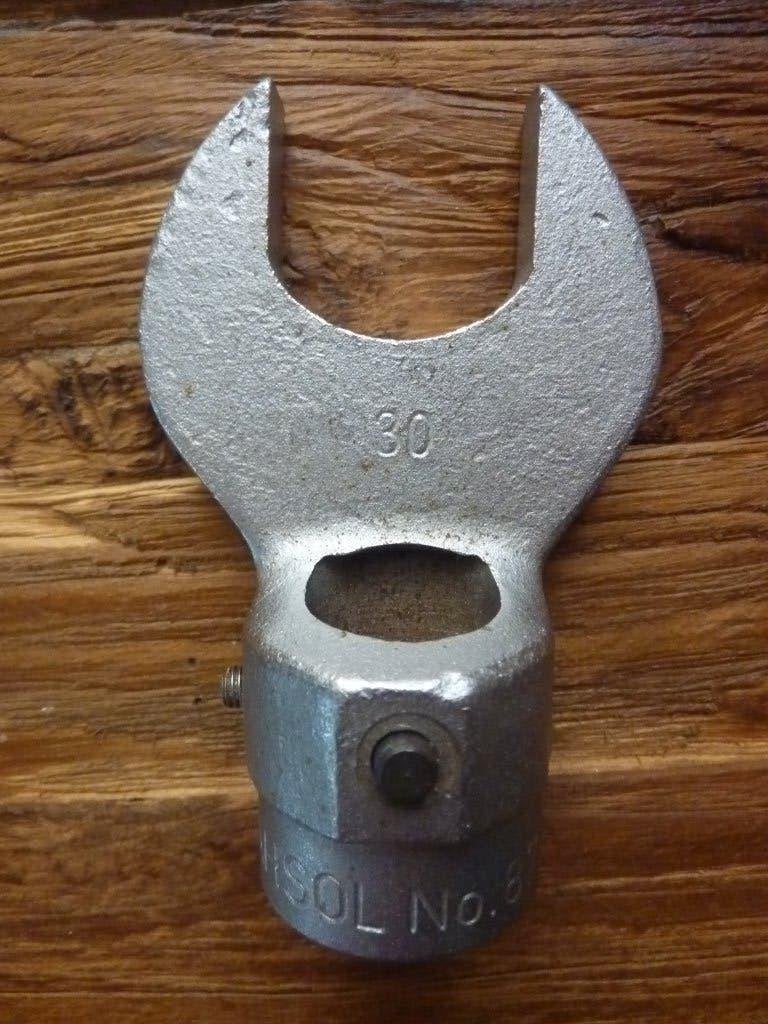 1x rahsol 30mm opsteek-steeksleutel steeksleutel type 8795, Auto diversen, Ophalen of Verzenden, Gebruikt