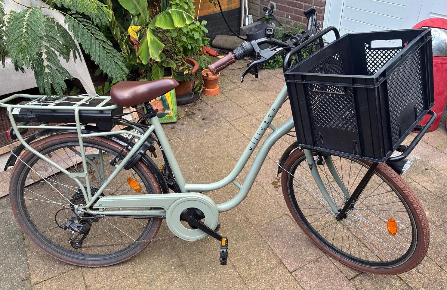 Vilette Vintage 26' Elektrische Fiets, Ophalen, Gebruikt, Overige merken