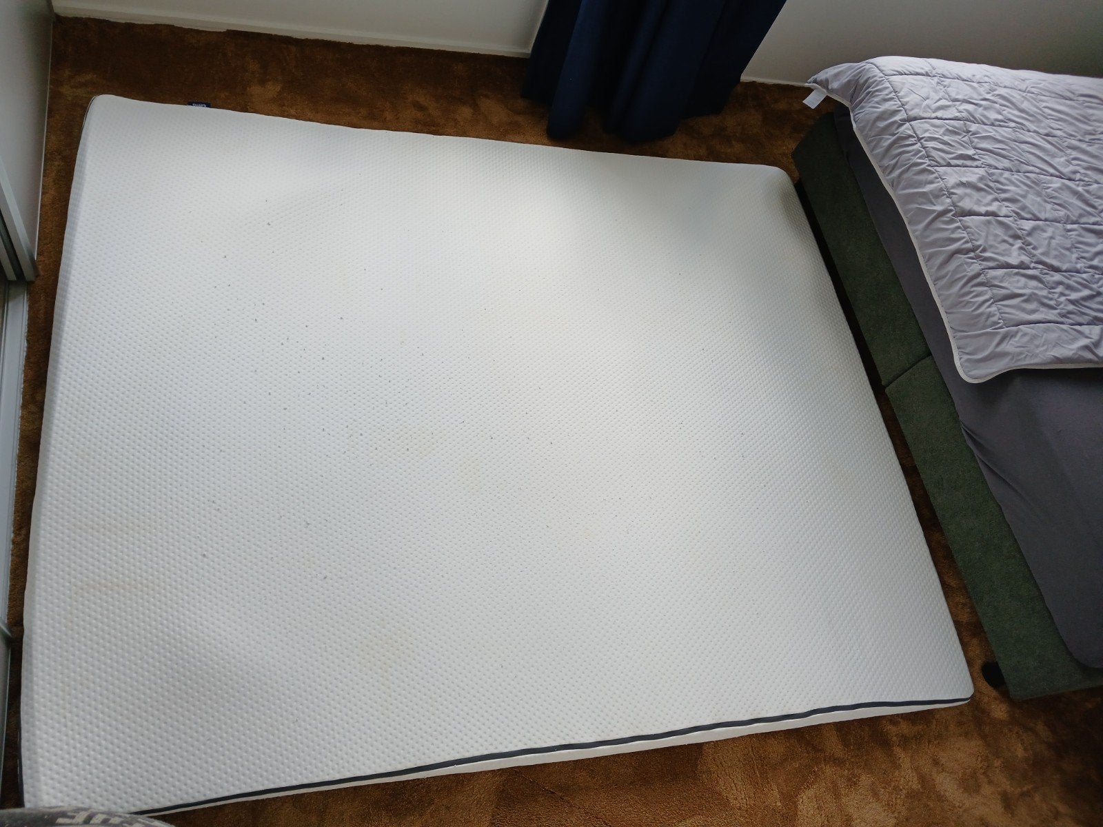 2 EMMA matrassen + topper 180x220cm, Ophalen, Tweepersoons, Zo goed als nieuw, Matras