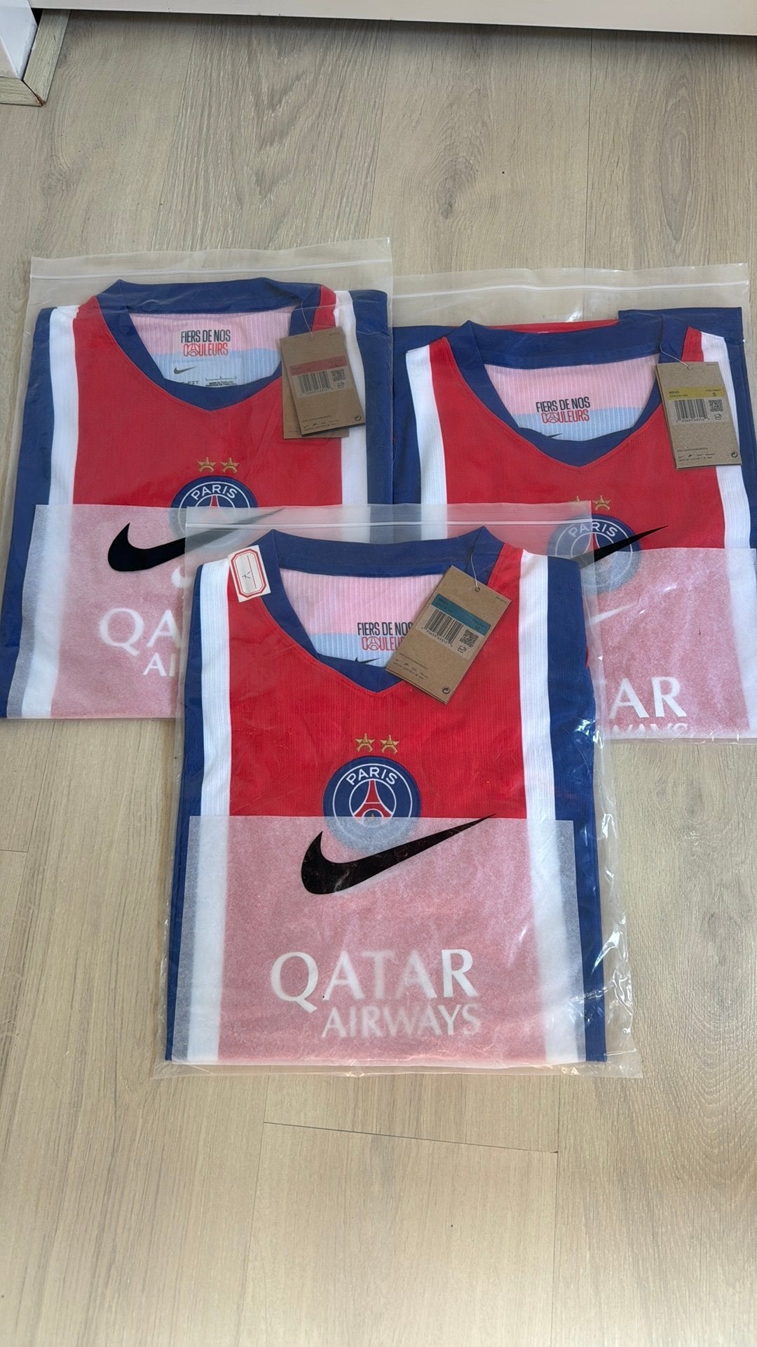 PSG 26/27 Home kit S/M/L, Verzenden, Zo goed als nieuw, Shirt