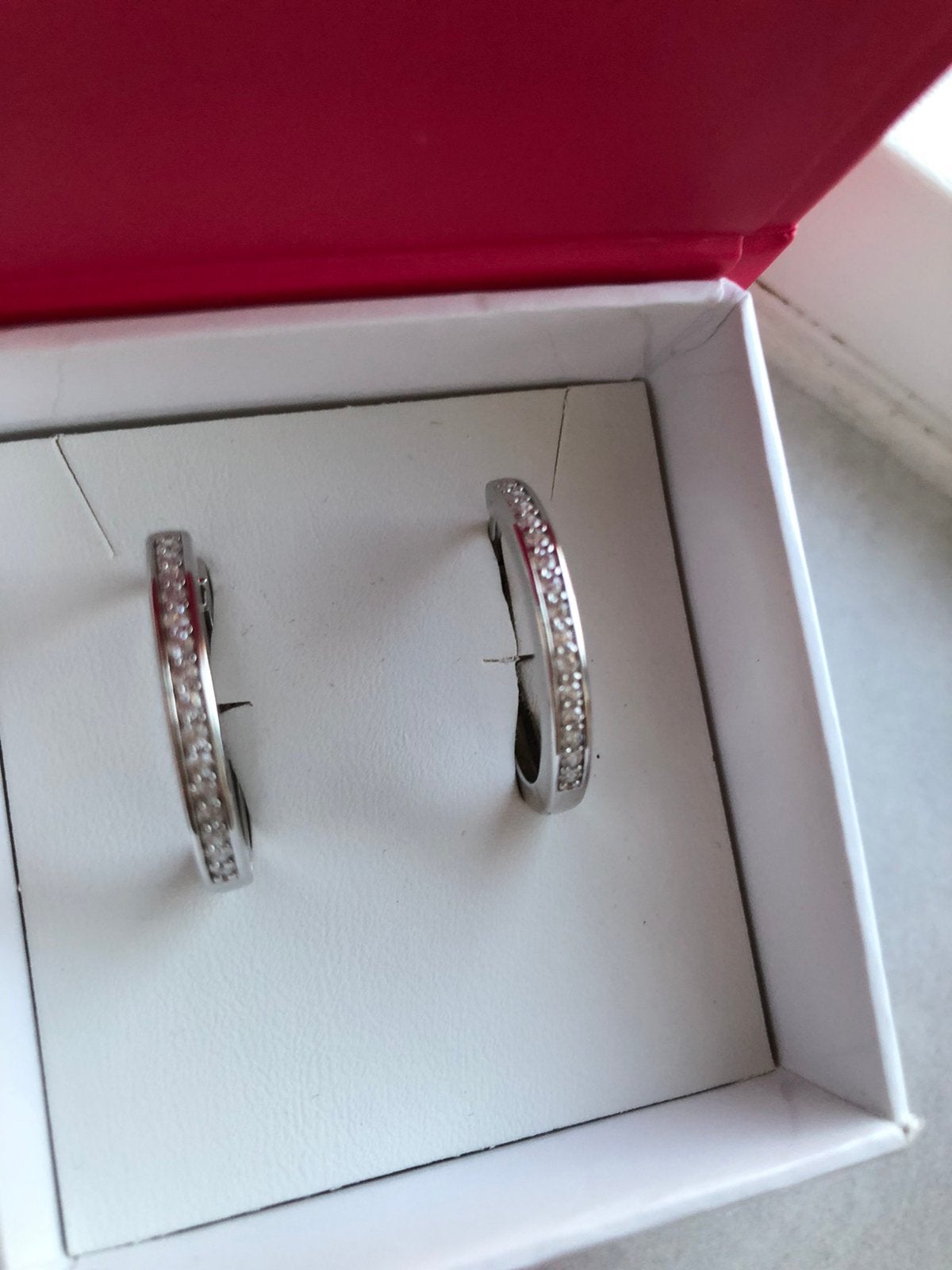 Nieuwe zinzi oorbellen 20 mm, Ophalen of Verzenden, Nieuw, Zilver, Zilver