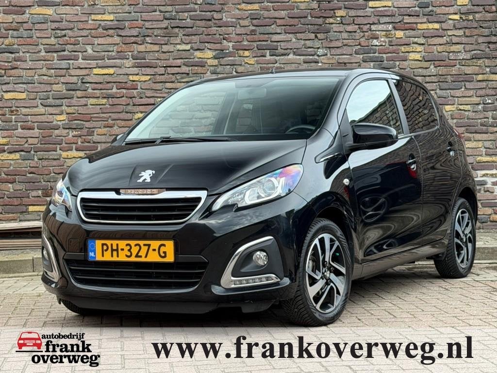 Peugeot 108 1.0 E-VTI Allure Cruise Airco Trekhaak voor Fiet, Auto's, Voorwielaandrijving, Gebruikt, Euro 6, 4 stoelen