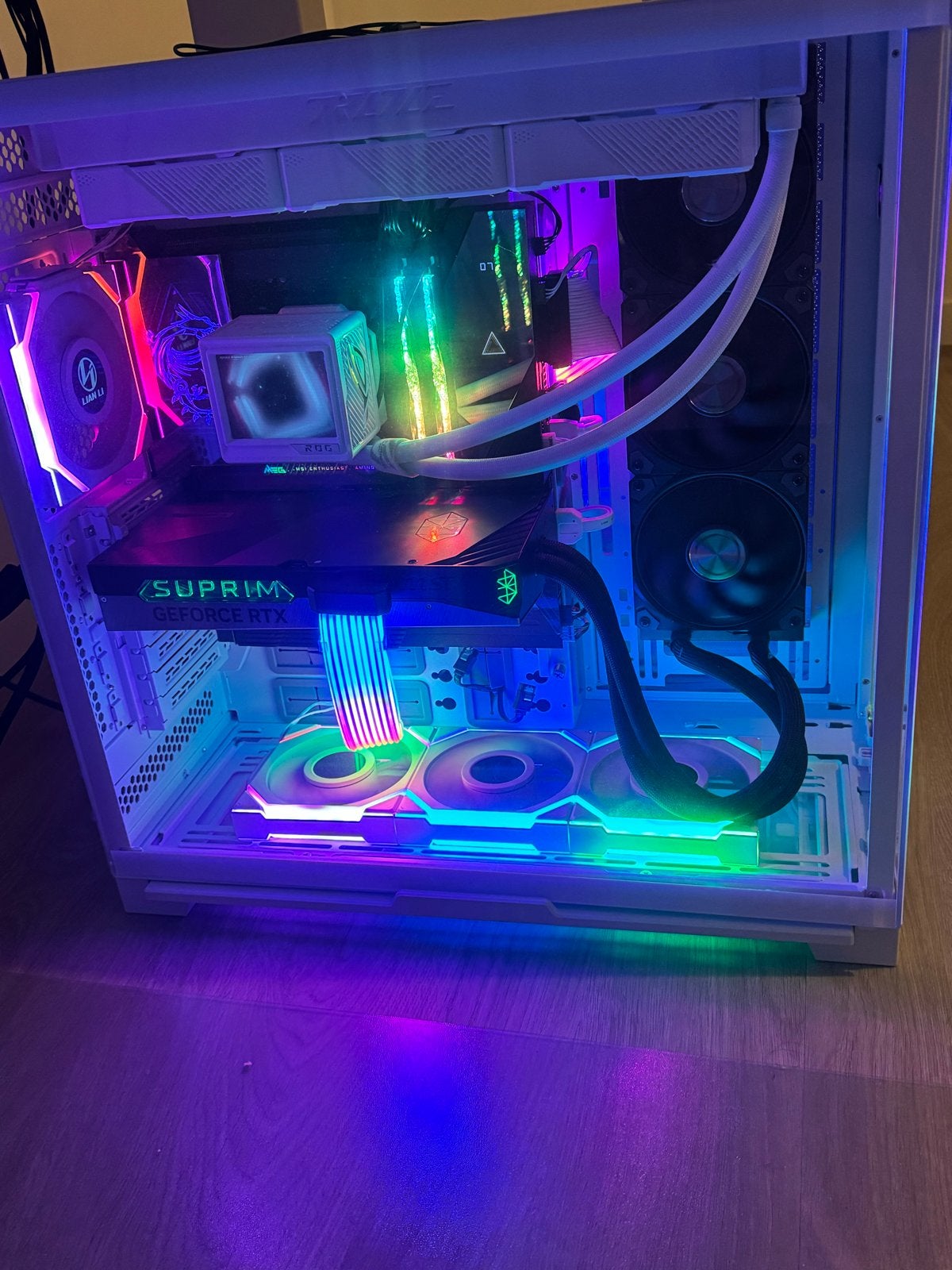Monster game PC msi liquid 5090 en 9950x3d, 64 GB of meer, Ophalen of Verzenden, Zo goed als nieuw, Gaming