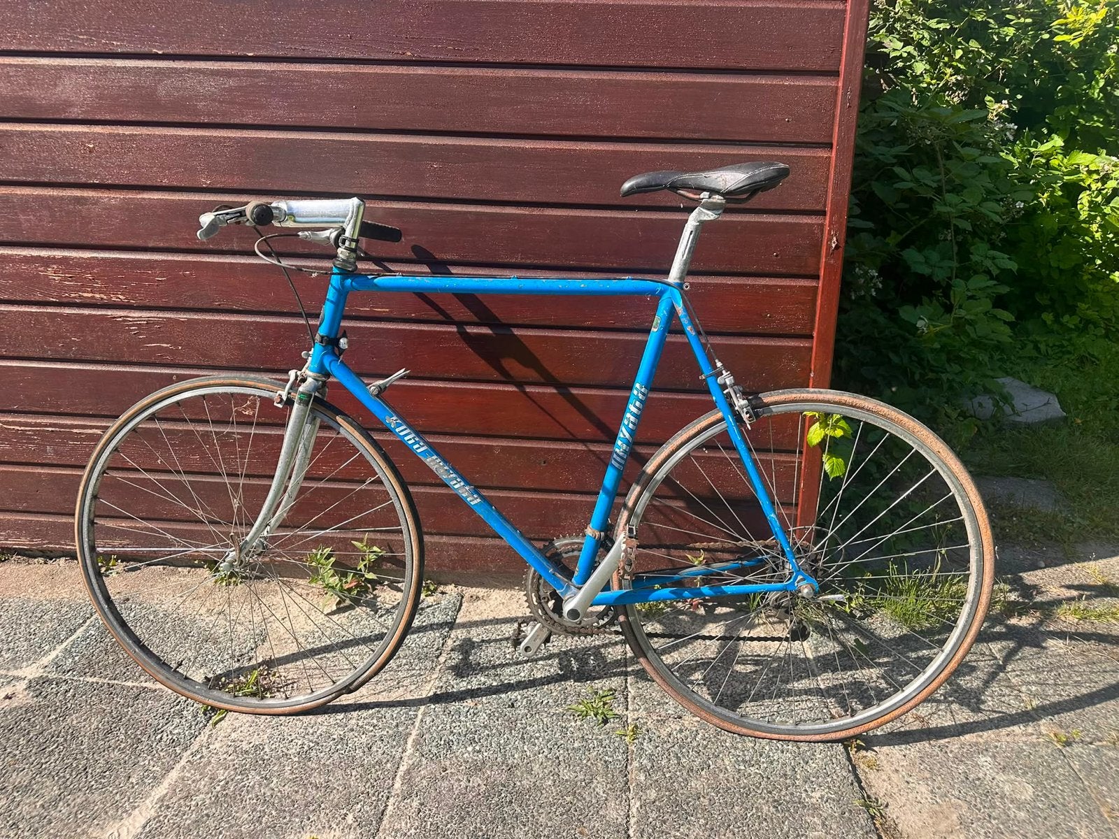 Klassieke blauwe Koga Miyata racefiets - Opknapper, Ophalen, Gebruikt, Koga Miyata, 10 tot 15 versnellingen