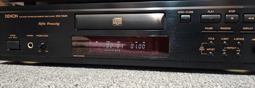 Denon DCD-755AR CD-speler - Alpha Processing, Audio, Tv en Foto, Cd-spelers, Ophalen of Verzenden, Gebruikt, Overige merken