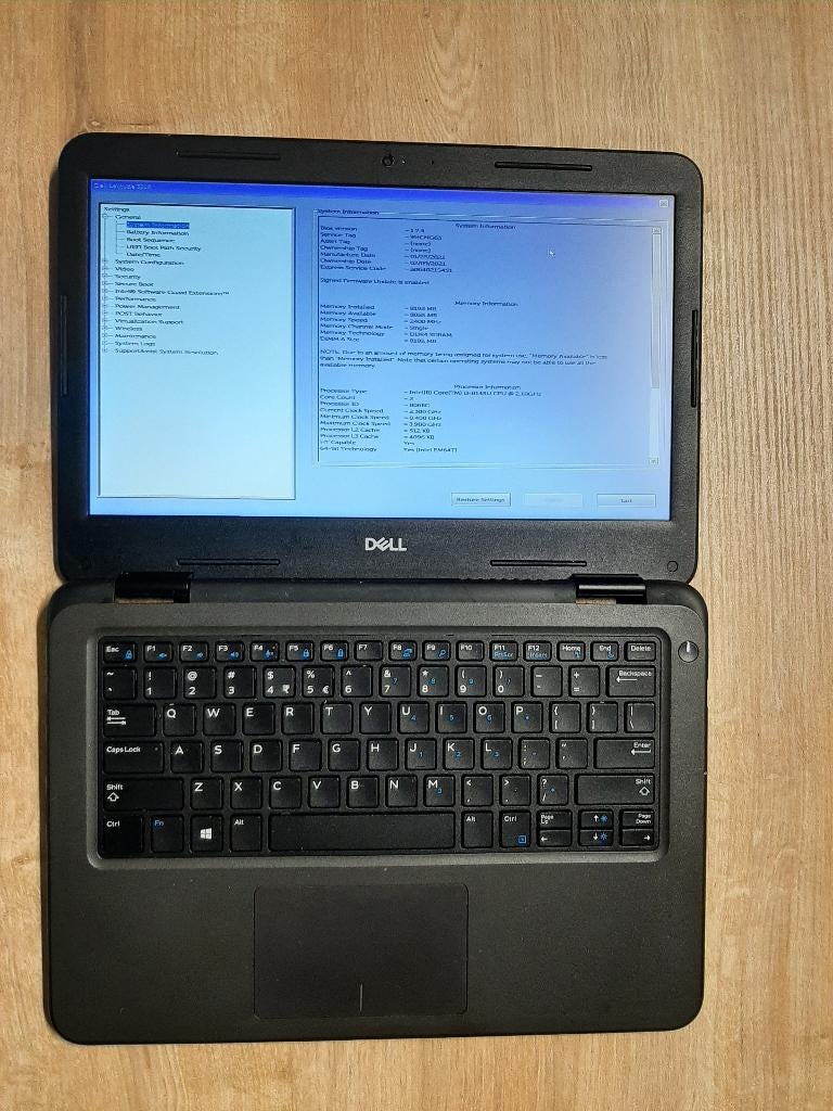 Dell Latitude 3310 i3 8TH Gen. 13 inch DDR4, Ophalen, 2 tot 3 Ghz, Qwerty, 13 inch