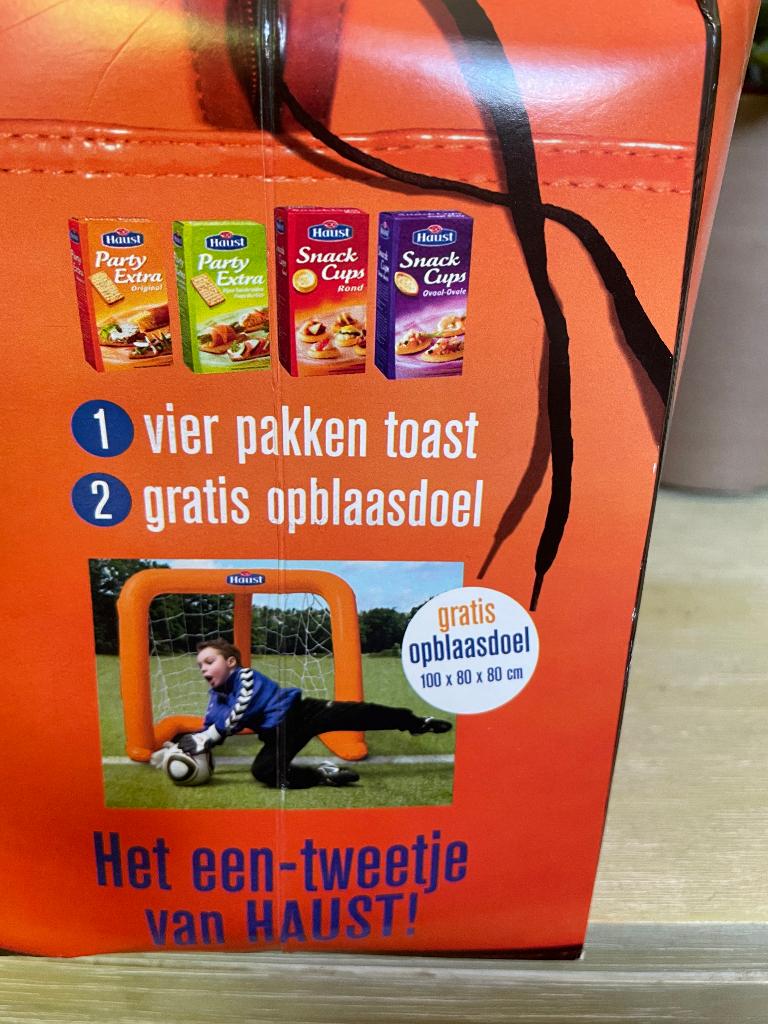 Opblaasdoel Haust, Maat XL, Ophalen of Verzenden, Nieuw, Overige typen