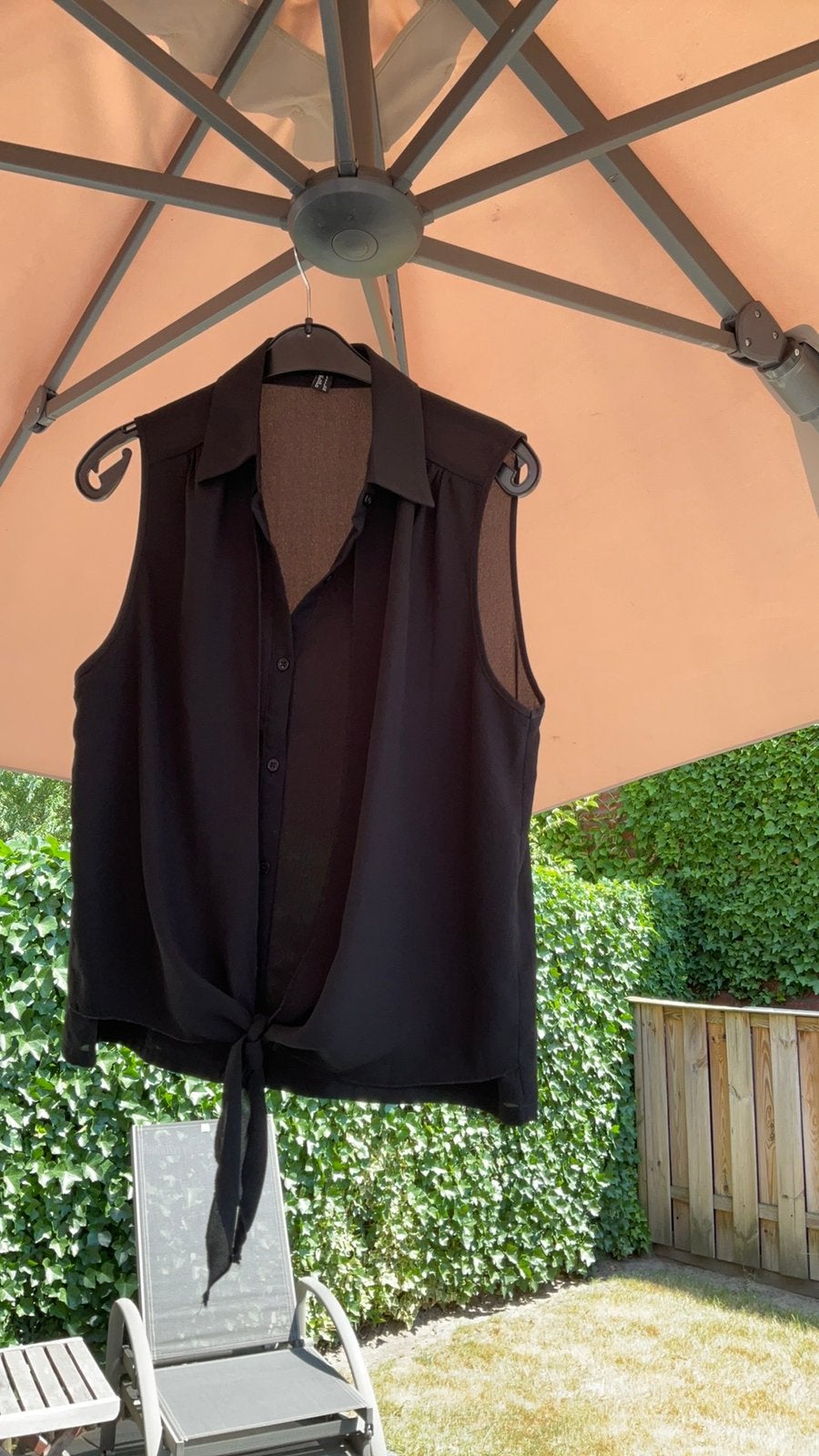 Question blouse! Maat L, Ophalen of Verzenden, Zo goed als nieuw, Maat 42/44 (L), Zwart
