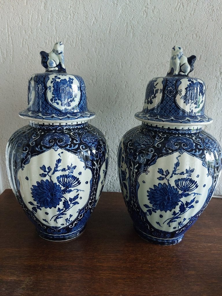 Blauwe potten, Ophalen