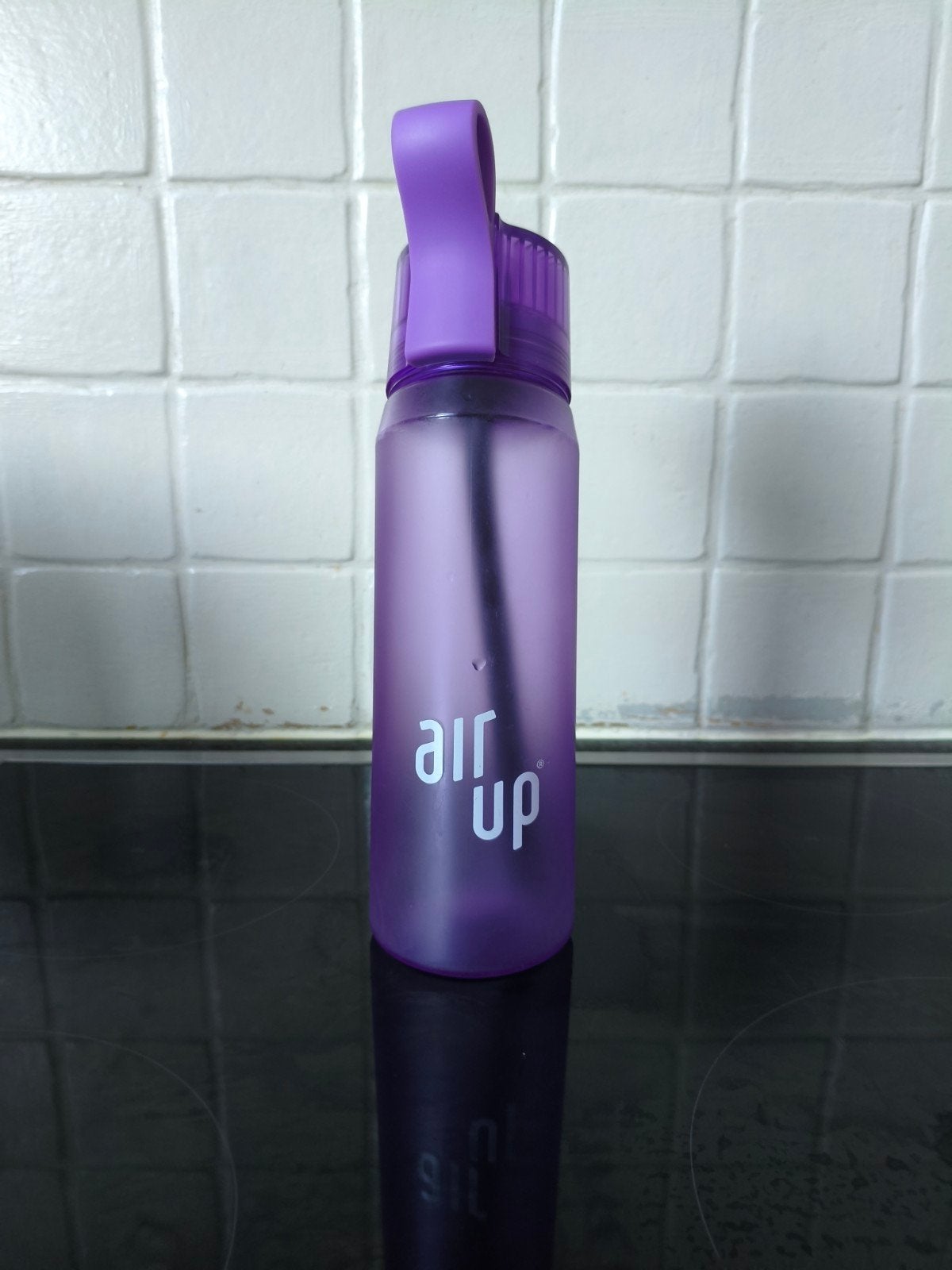 Air Up fles met pods - Paars, Ophalen of Verzenden, Zo goed als nieuw