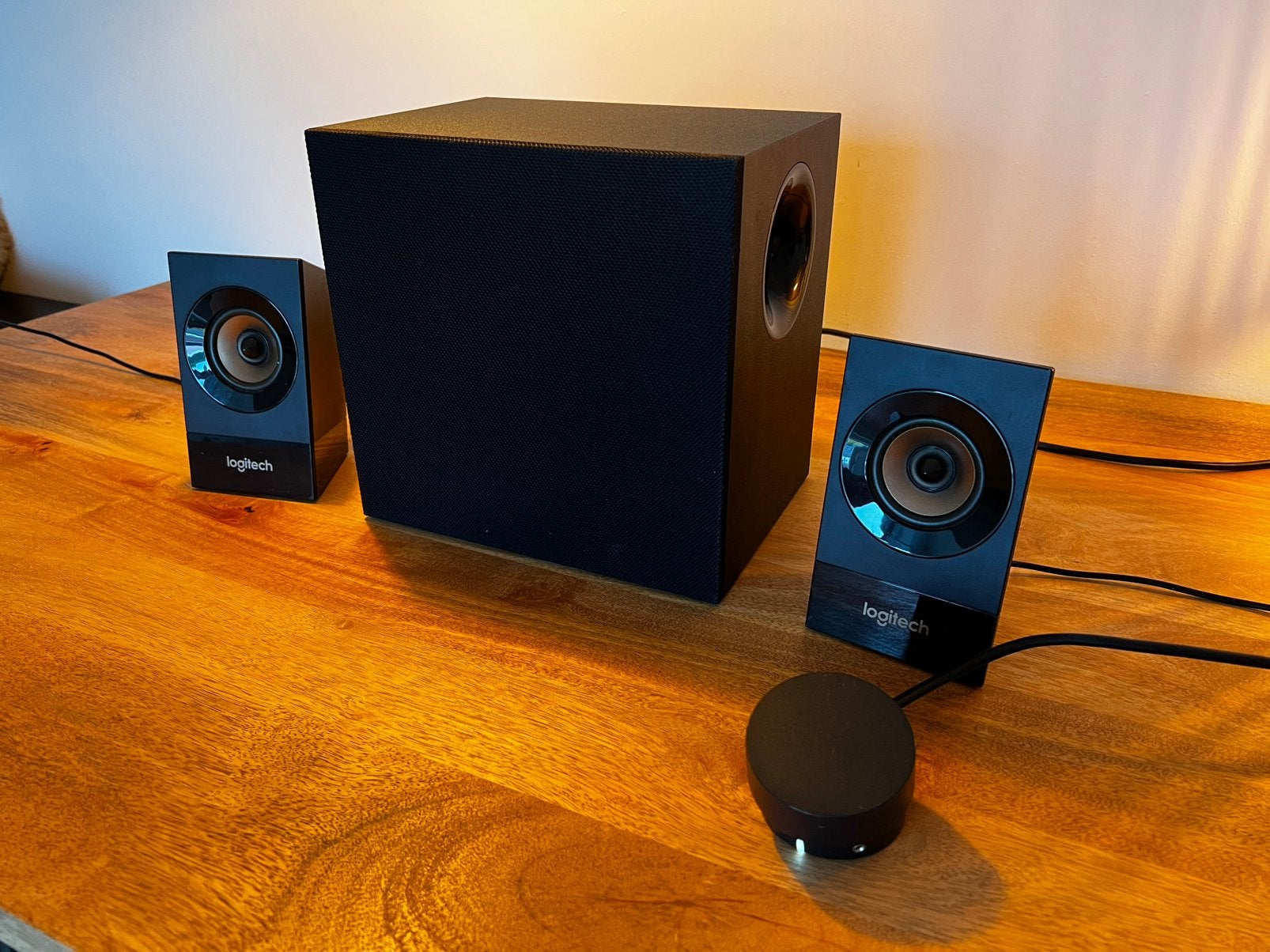 2.1 speaker set PC, Computers en Software, Pc speakers, Ophalen of Verzenden, Gebruikt, Audiokanaal 2.1