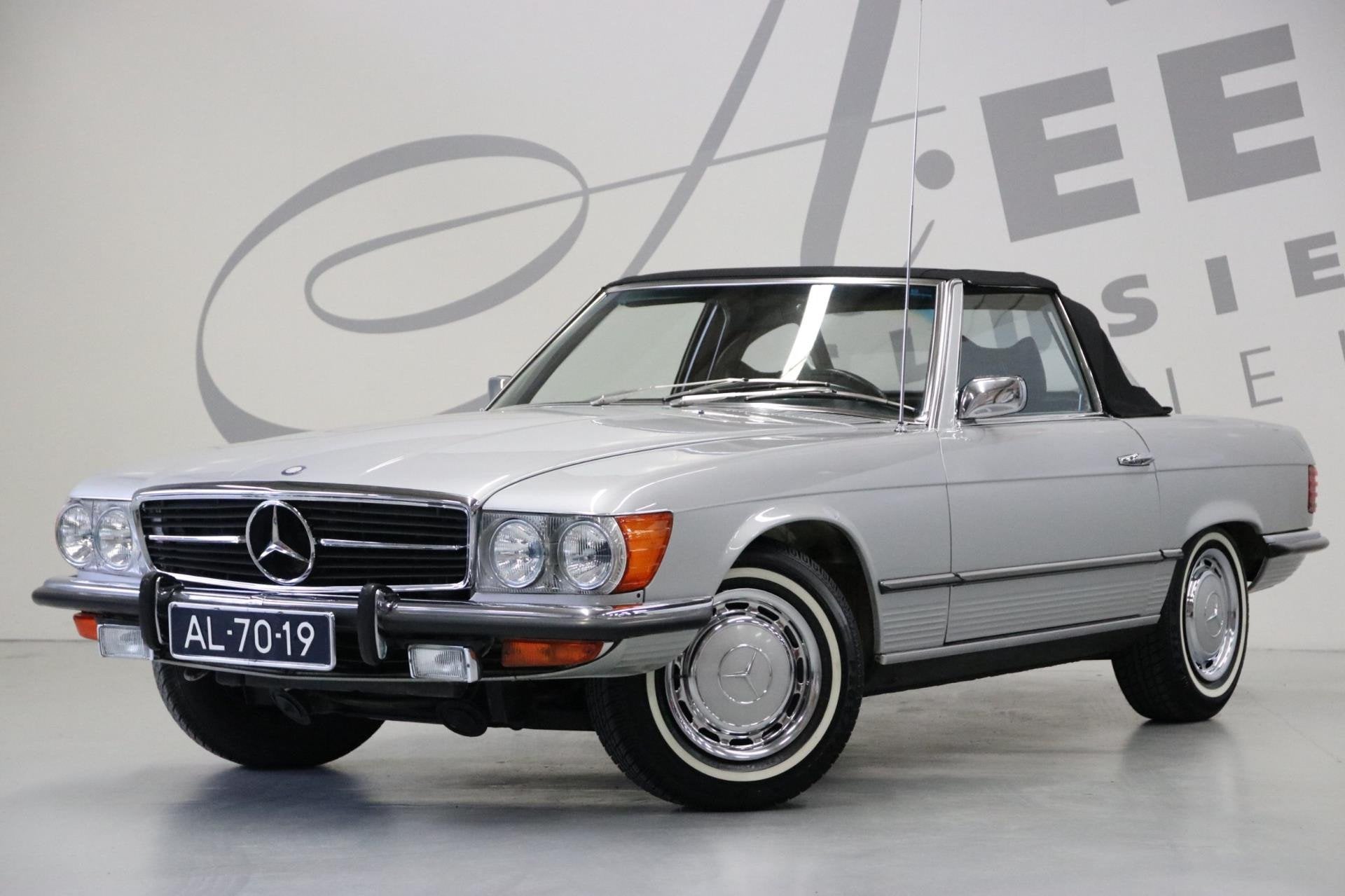 Mercedes-Benz SL-klasse 450 SL roadster/boekjes aanwezig, Auto's, Automaat, Achterwielaandrijving, Bedrijf, 2 stoelen