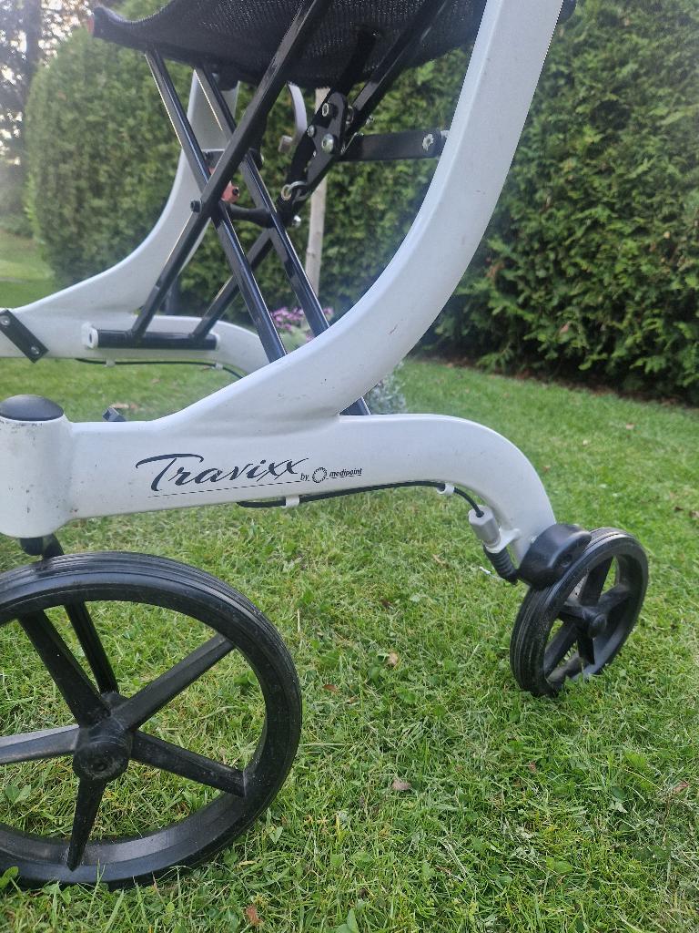 Rollator inklapbaar, Diversen, Rollators, Ophalen, Opvouwbaar, Zo goed als nieuw