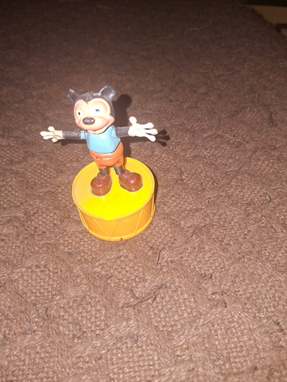 vintage Disney push puppet, Verzamelen, Disney, Ophalen of Verzenden, Beeldje of Figuurtje