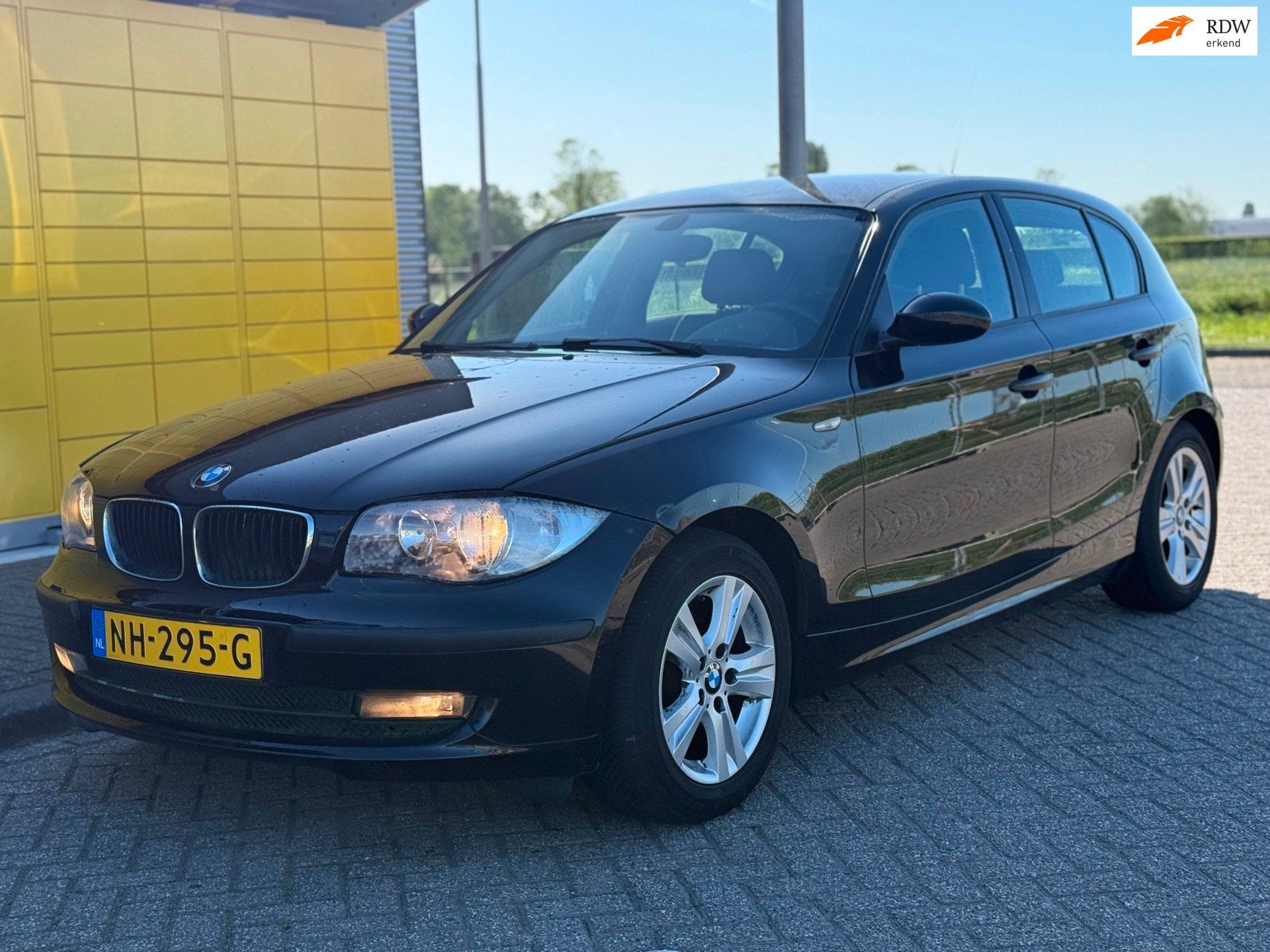 BMW 1-serie 116i Business Line Style Bj 2009 5Drs Airco, Auto's, 1-Serie, 4 cilinders, 1200 kg, Handgeschakeld